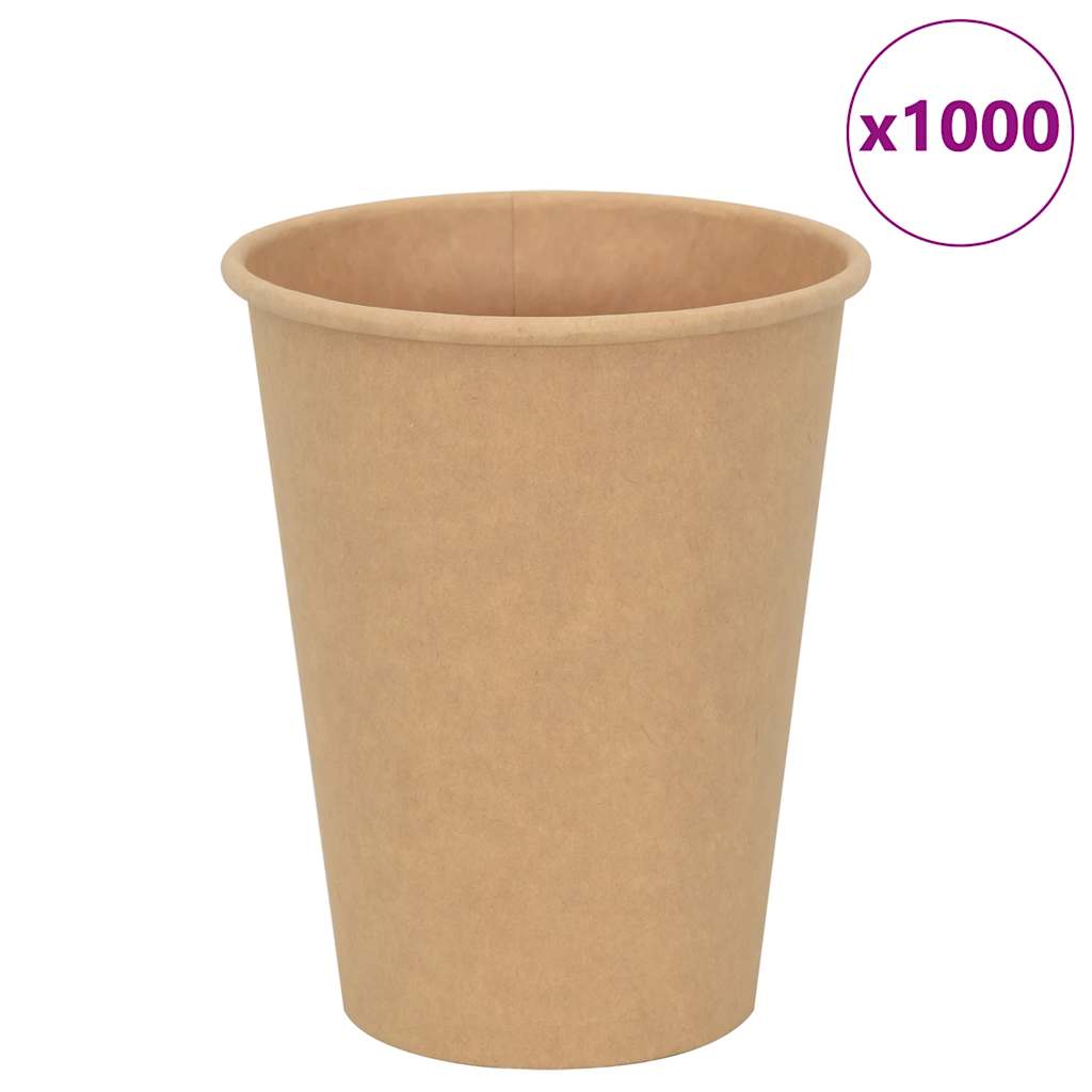Bicchieri da CaffÃ¨ in Carta 1000 pz 12oz 300ml Marrone
