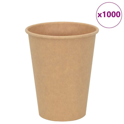 Bicchieri da CaffÃ¨ in Carta 1000 pz 12oz 300ml Marrone