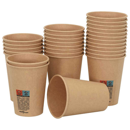 Bicchieri da CaffÃ¨ in Carta 1000 pz 12oz 300ml Marrone