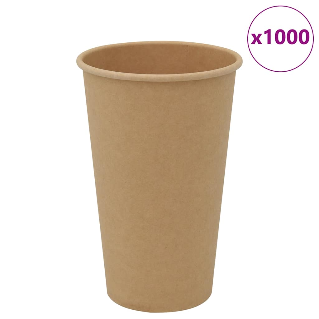 Bicchieri da CaffÃ¨ in Carta 1000 pz 16oz 400ml Marrone