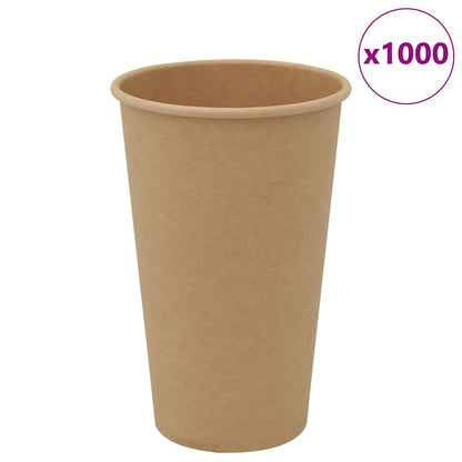 Bicchieri da CaffÃ¨ in Carta 1000 pz 16oz 400ml Marrone