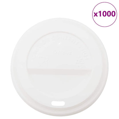 Coperchi Tazze da CaffÃƒÂ¨ Carta ÃƒËœ90 mm 12oz/16oz 1000 pz Plastica