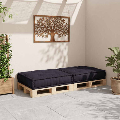 Divano Componibile Antracite 70x70x36 in Tessuto