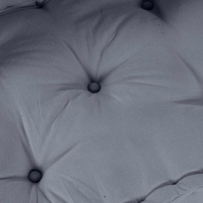 Divano Modulare a Fiori Grigio 70 x 70 x 36 cm Tessuto