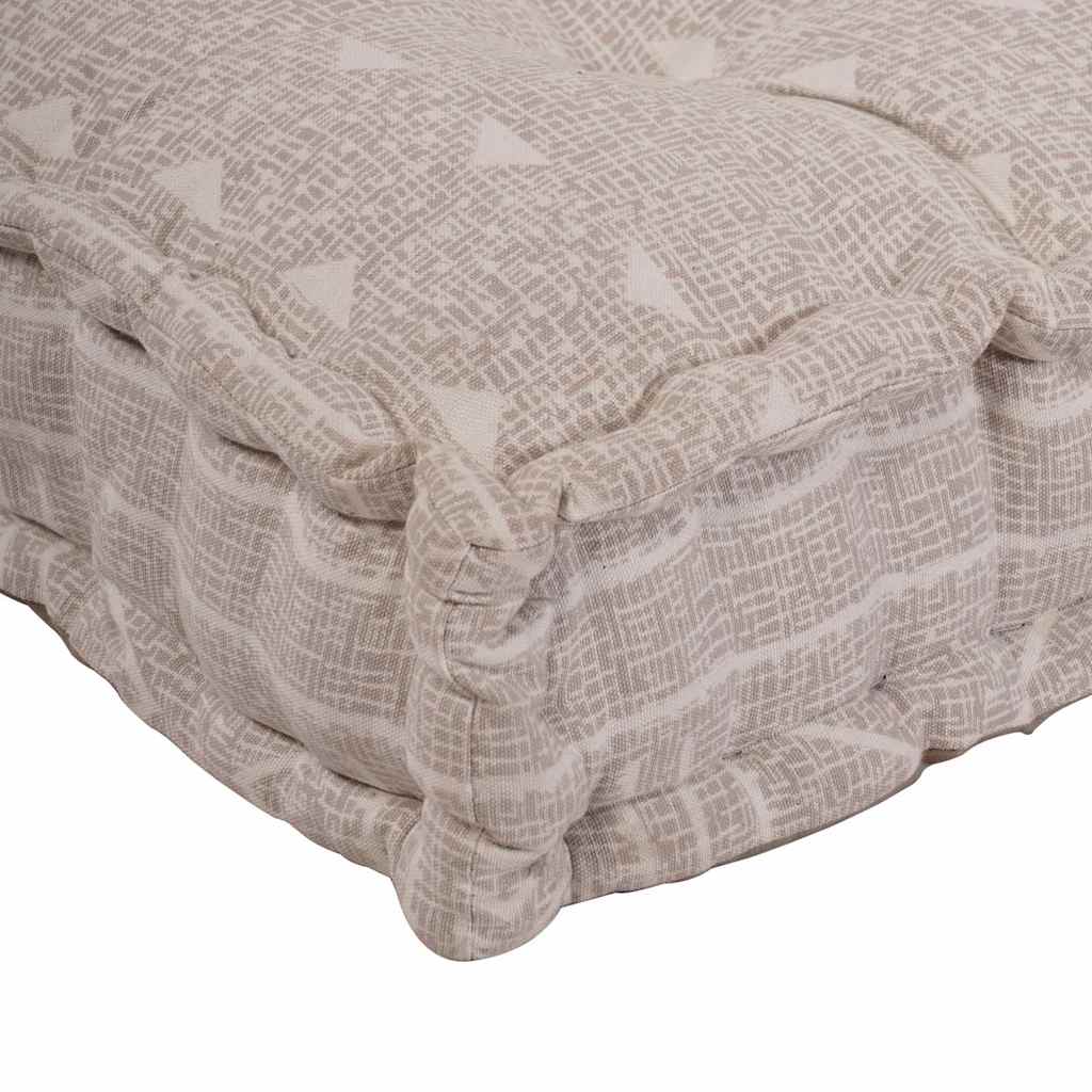 Divano modulare a patchwork Marrone Chiaro 120 x 80 x 12 cm
