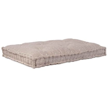 Divano modulare a patchwork Marrone Chiaro 120 x 80 x 12 cm