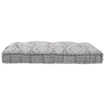 Divano modulare a patchwork Grigio chiaro 120 x 80 x 12 cm