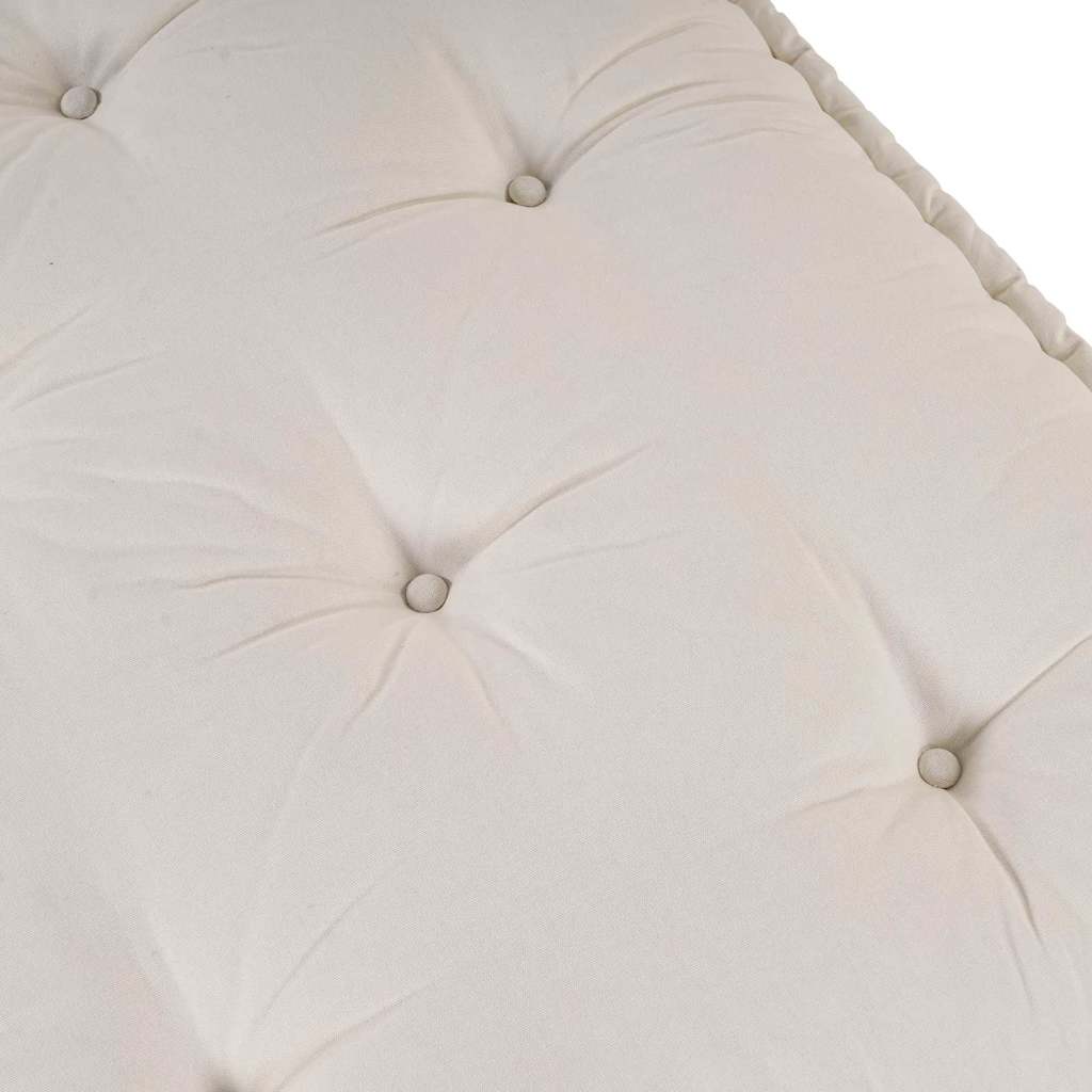 Divano modulare a patchwork Crema 120 x 80 x 12 cm Tessuto