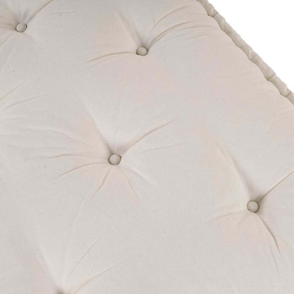 Divano modulare a patchwork Crema 120 x 80 x 12 cm Tessuto