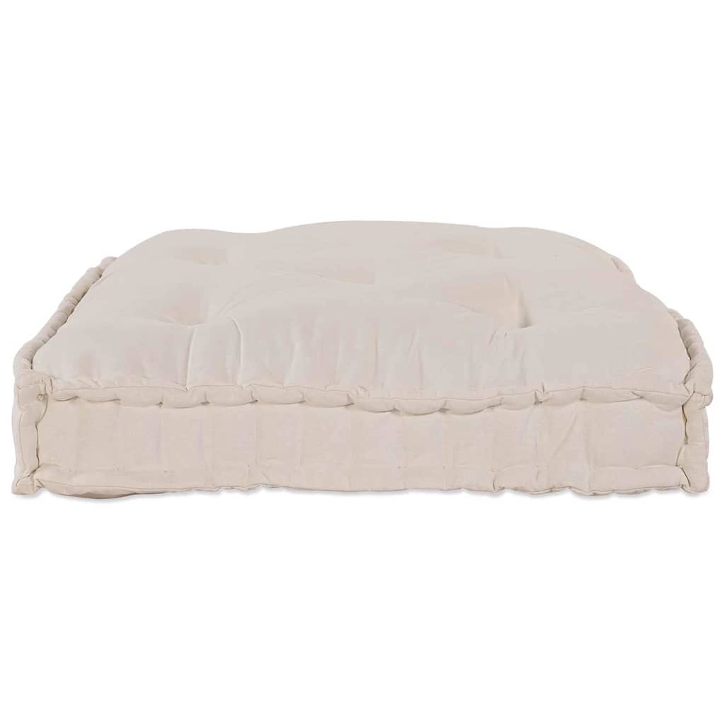 Divano modulare a patchwork Crema 120 x 80 x 12 cm Tessuto