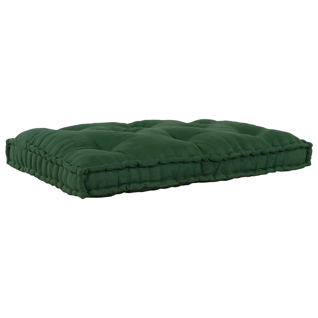 Divano modulare a patchwork Verde 120 x 80 x 12 cm Tessuto