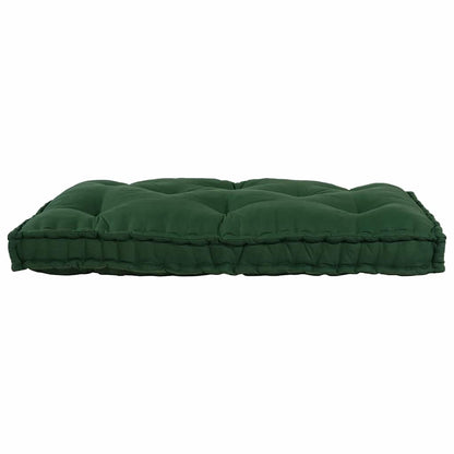 Divano modulare a patchwork Verde 120 x 80 x 12 cm Tessuto