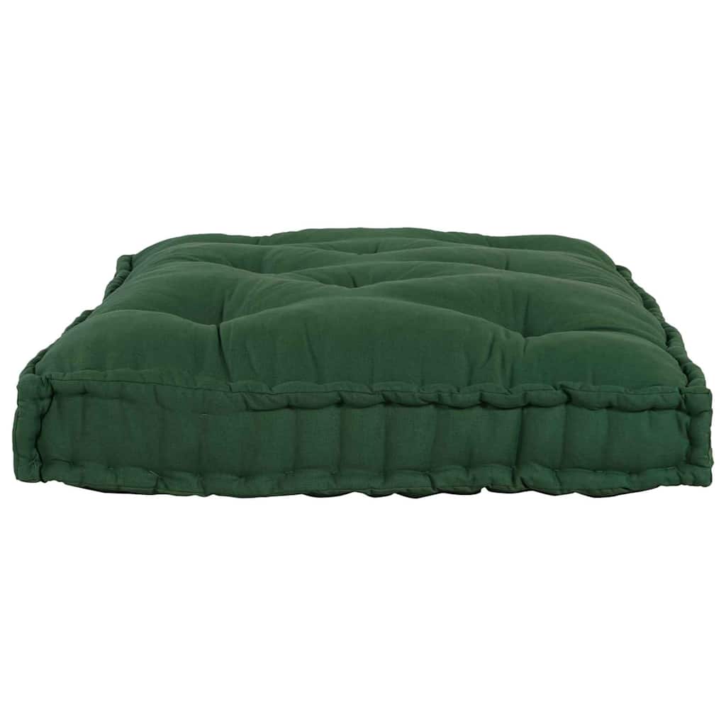 Divano modulare a patchwork Verde 120 x 80 x 12 cm Tessuto