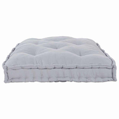 Divano modulare a patchwork Grigio 120 x 80 x 12 cm Tessuto