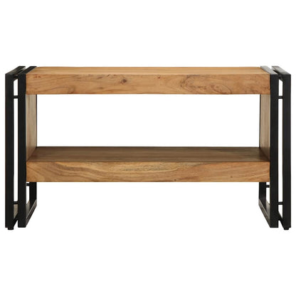 Tavolino da Salotto 70x50x38 cm Legno Massello di Acacia