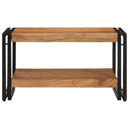 Tavolino da Salotto 70x50x38 cm Legno Massello di Acacia