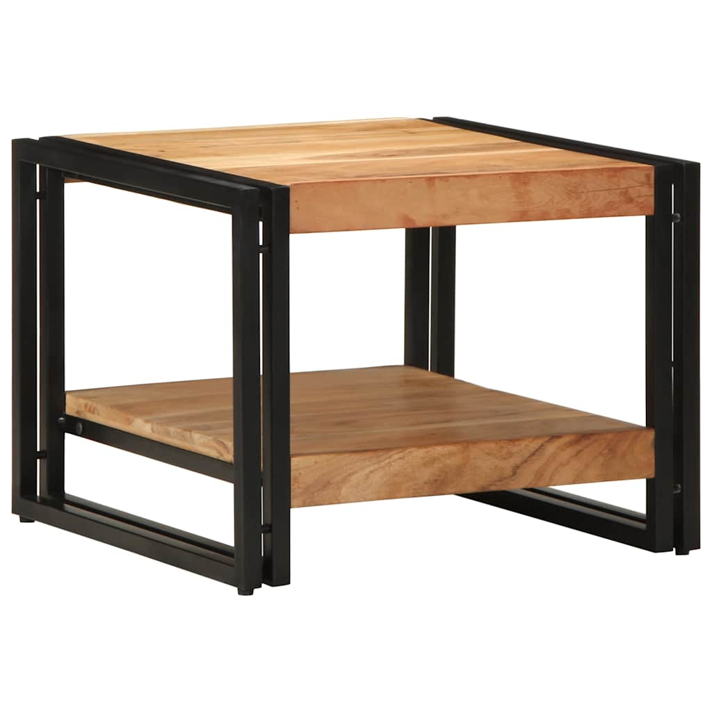 Tavolino da Salotto 50x50x38 cm Legno Massello di Acacia