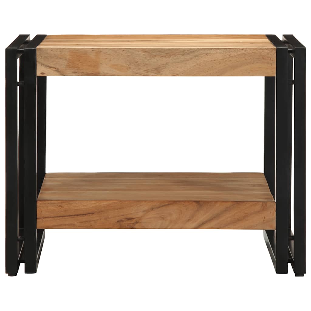 Tavolino da Salotto 50x50x38 cm Legno Massello di Acacia