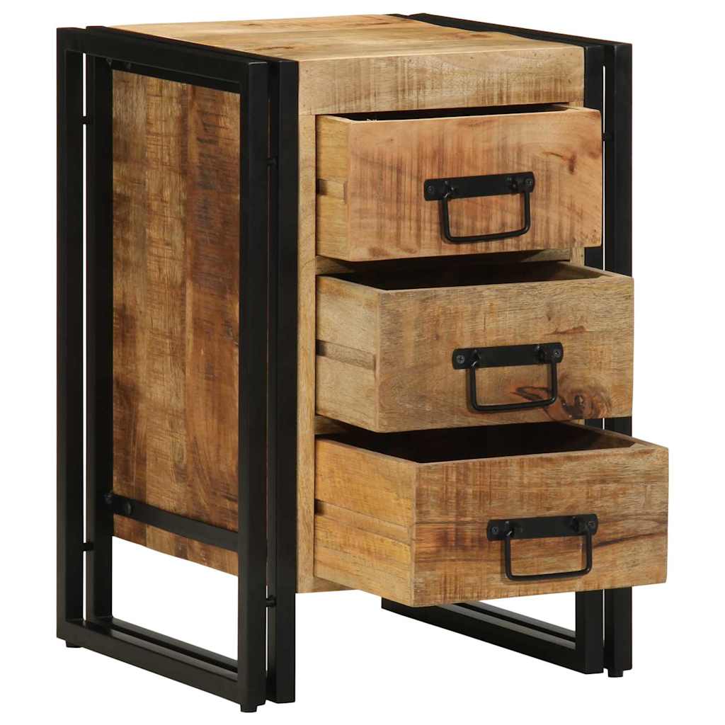 Armadio da Notte 40 x 40 x 59 cm Legno di mango massello