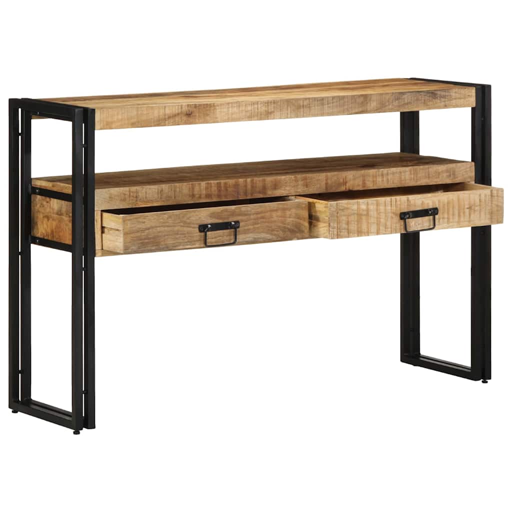 Tavolo consolle 120 x 33 x 75 cm Legno di mango massello