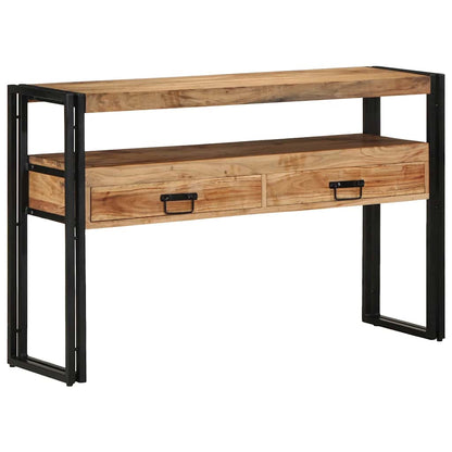 Tavolo consolle 120 x 33 x 75 cm Legno di Acacia Massello