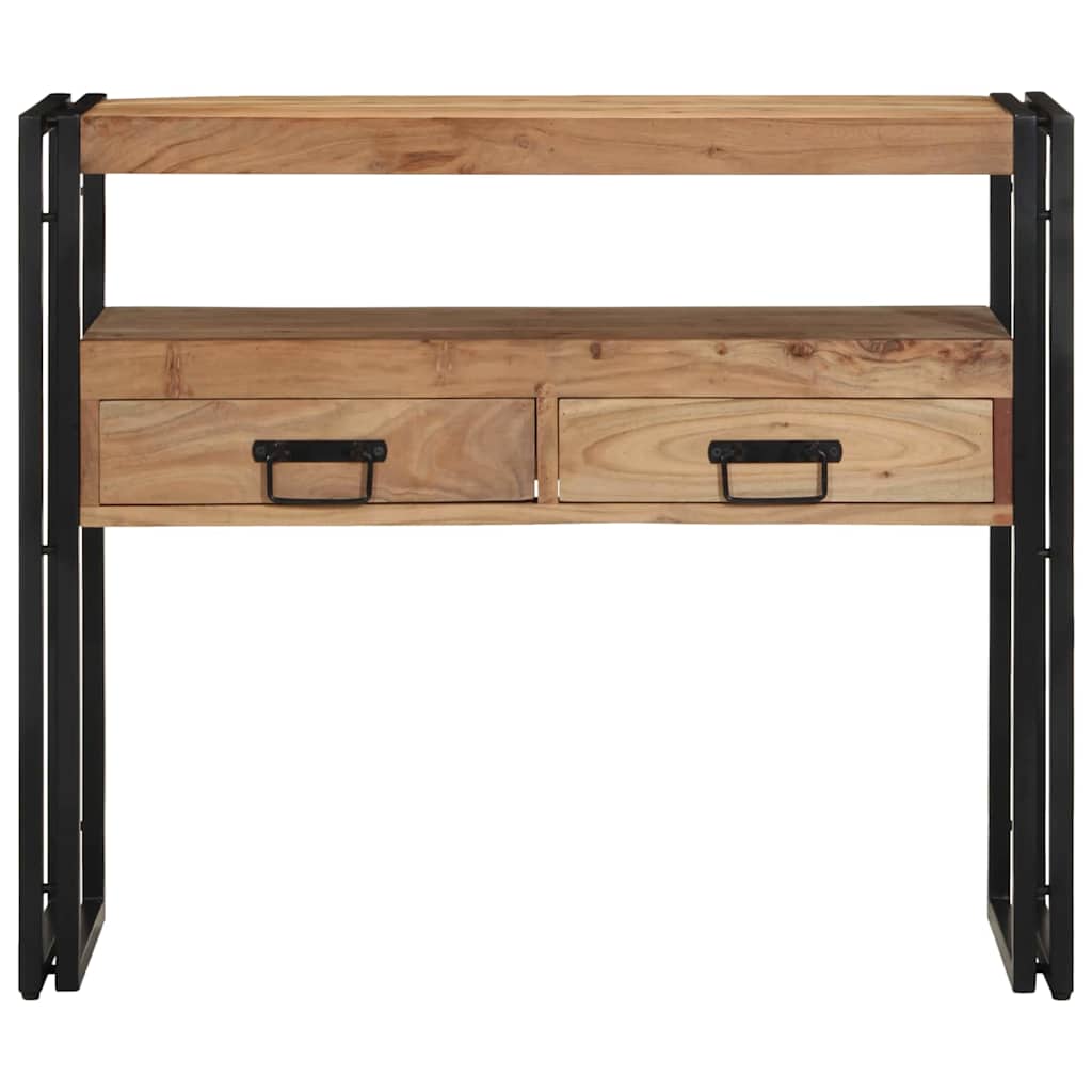 Tavolo consolle 90 x 33 x 75 cm Legno di Acacia Massello