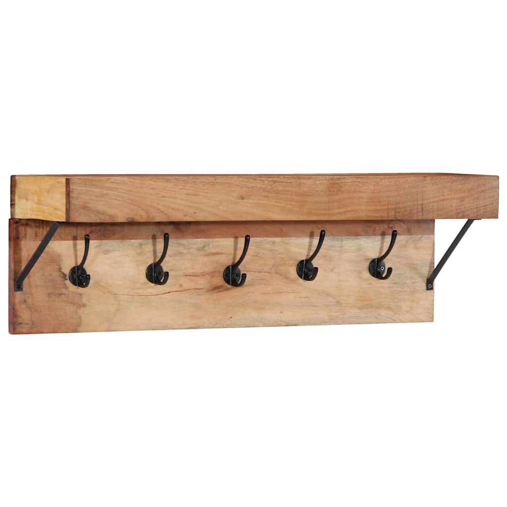Appendiabiti Marrone 73 x 19 x 23 cm Legno massello di acacia