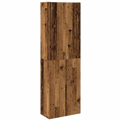 Credenza Legno Antico 60x32x190 cm in Truciolato