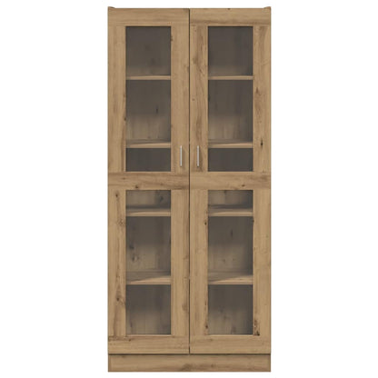 Credenza Alta Rovere Artigianale 82,5x30,5x185 cm in Truciolato