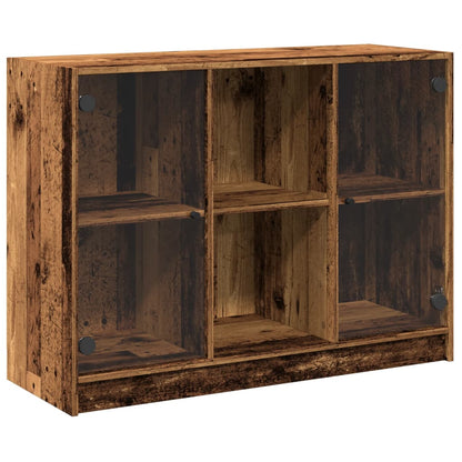 Credenza Legno Antico 102x37x75,5 cm in Legno Multistrato
