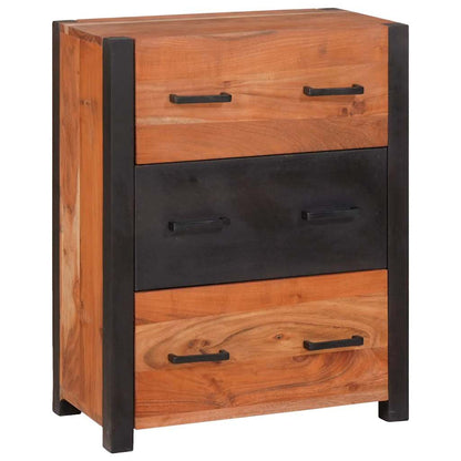 Credenza con cassetto 3 pcs Marrone 110 x 30 x 75 cm
