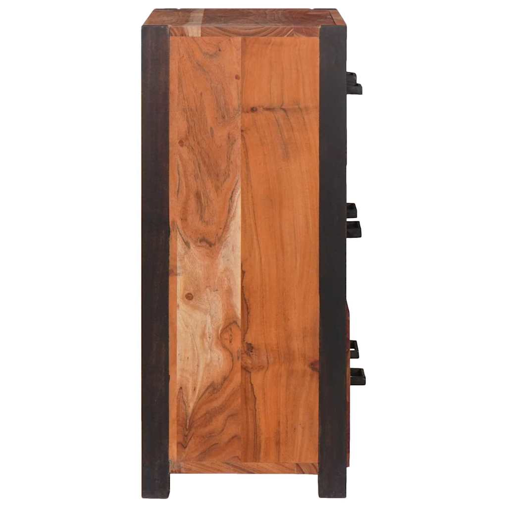 Credenza con cassetto 3 pcs Marrone 110 x 30 x 75 cm