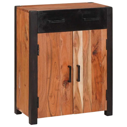 Credenza con cassetto 2 pcs Marrone 110 x 30 x 75 cm
