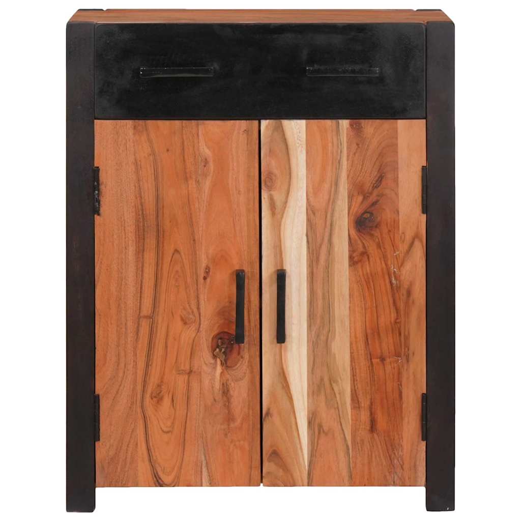 Credenza con cassetto 2 pcs Marrone 110 x 30 x 75 cm