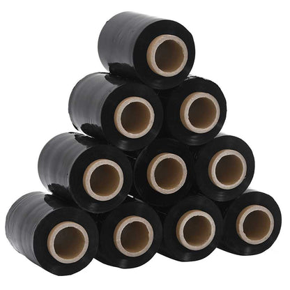 Film Estensibili 10 pz Nero 23 ?m 10 cm x 150 m