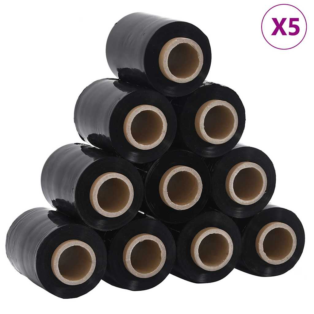 Film Estensibili 50 pz Nero 23 ?m 10 cm x 150 m