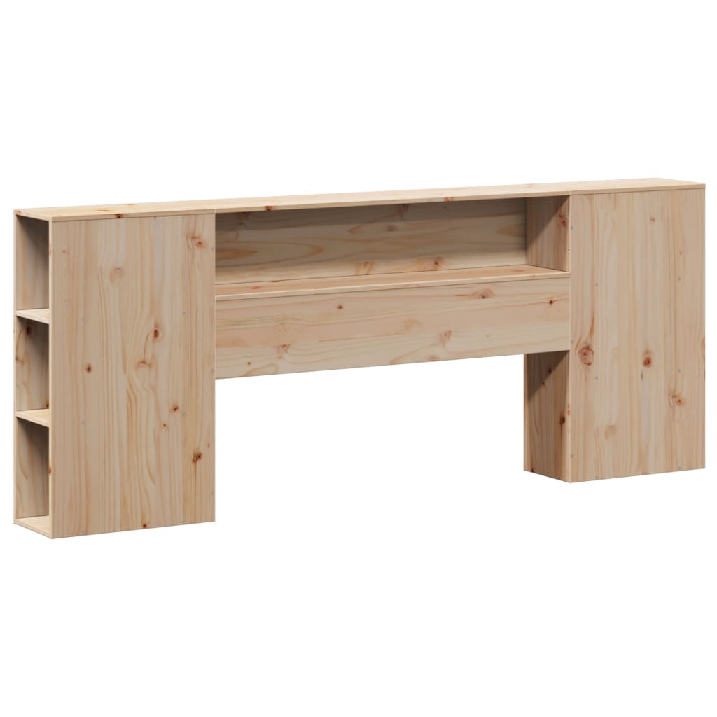Letto Libreria senza Materasso 180x200 cm in Legno di Pino