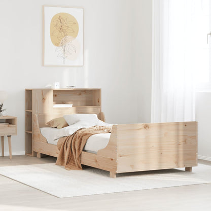 Giroletto senza Materasso 75x190 cm in Legno Massello di Pino