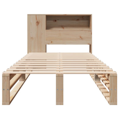 Letto Libreria senza Materasso 90x200 cm Legno Massello