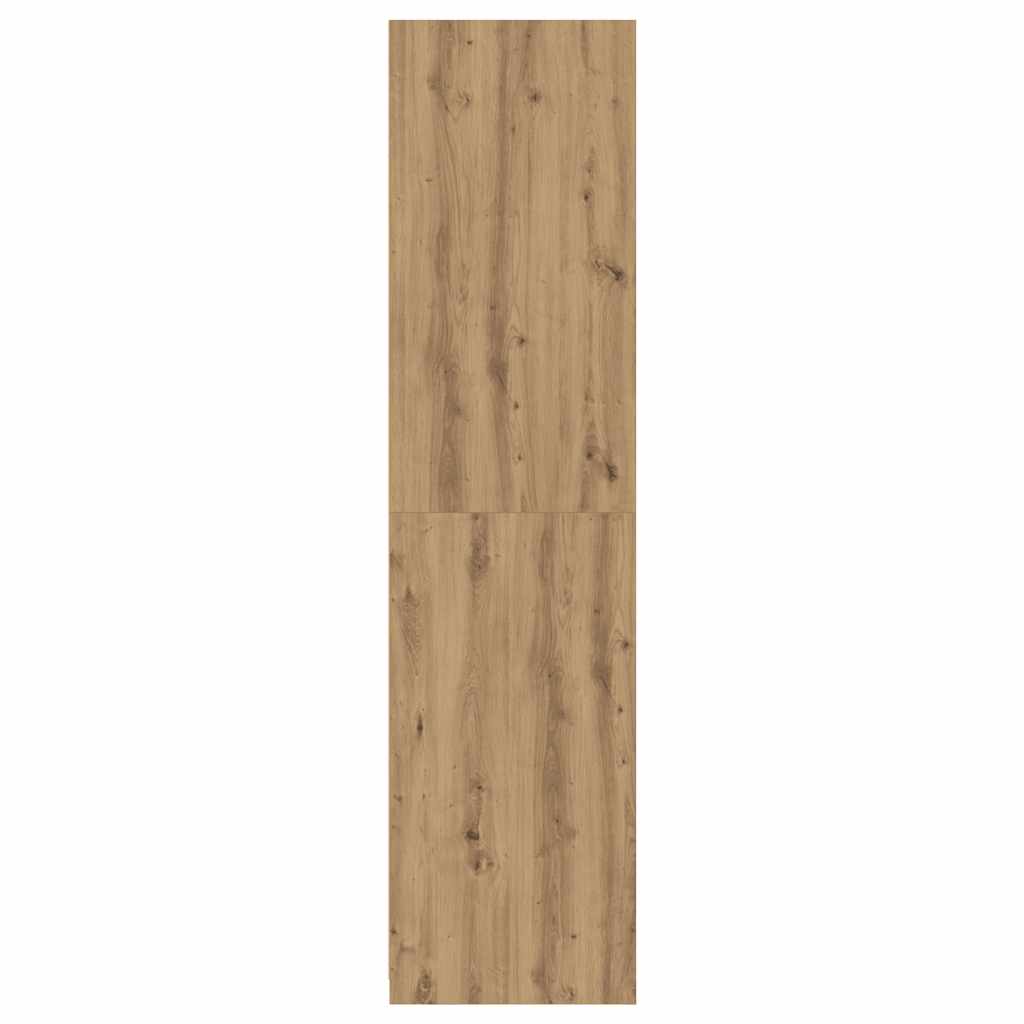 Armadio Rovere Artigianale 100x50x200 cm in Legno Multistrato