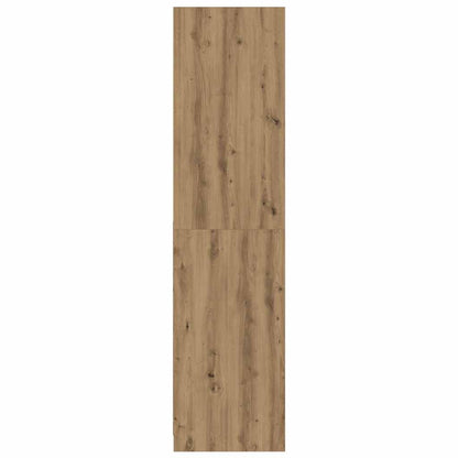 Armadio Rovere Artigianale 50x50x200 cm in Legno Multistrato