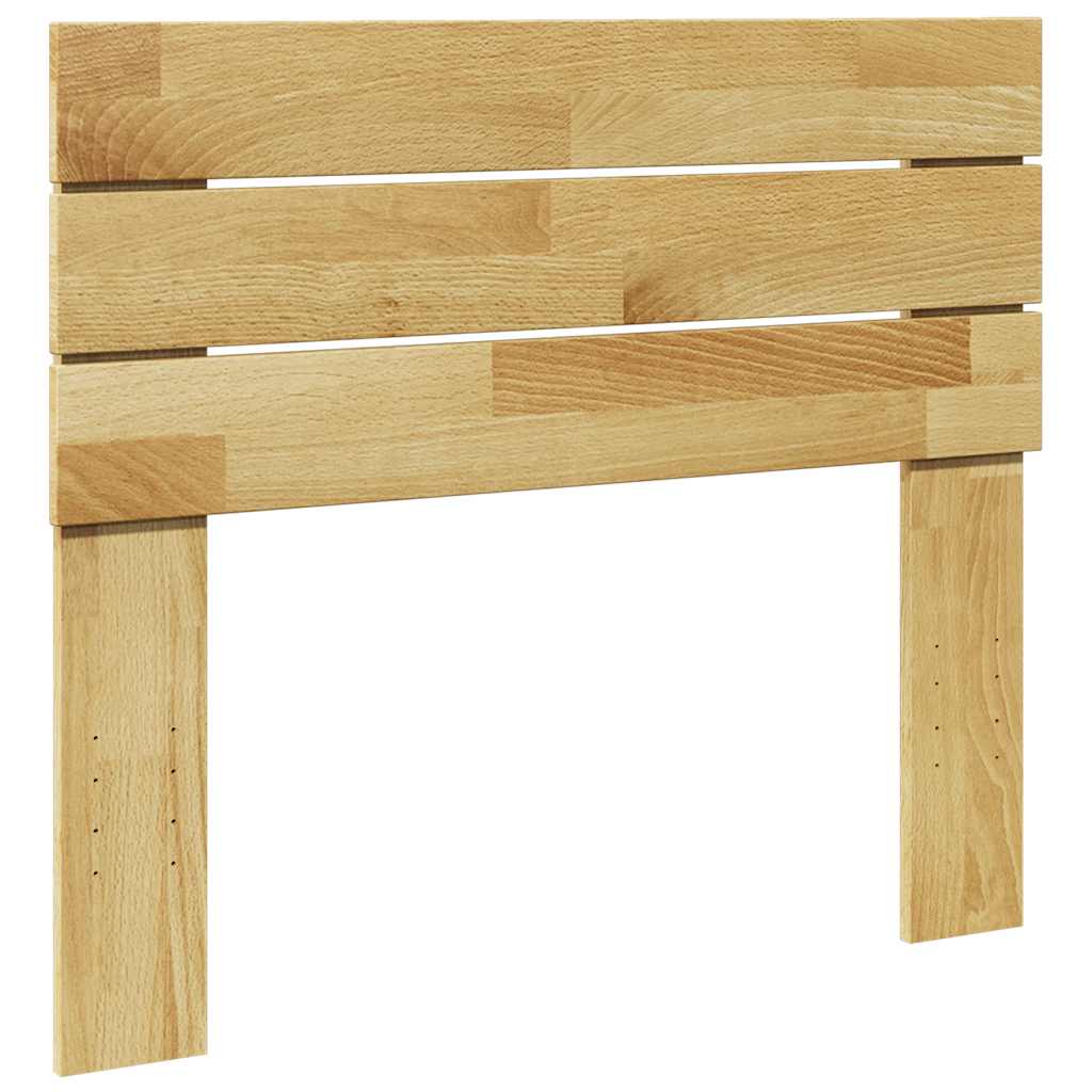 Testiera 75 cm in Legno Massello di Rovere