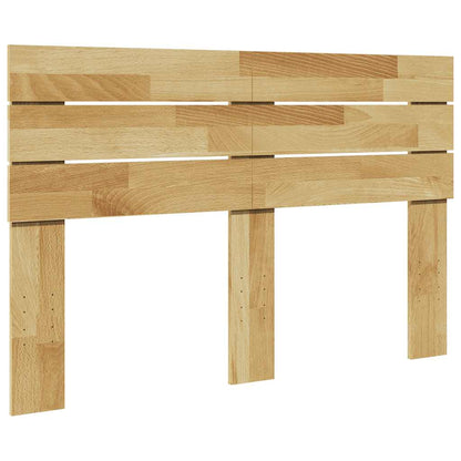 Testiera 120 cm in Legno Massello di Rovere