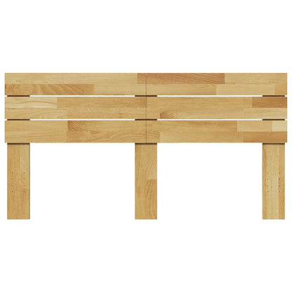 Testiera 140 cm in Legno Massello di Rovere