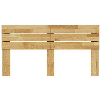 Testiera 150 cm in Legno Massello di Rovere