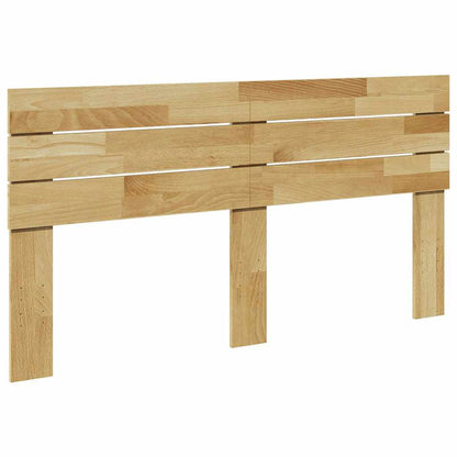 Testiera 160 cm in Legno Massello di Rovere