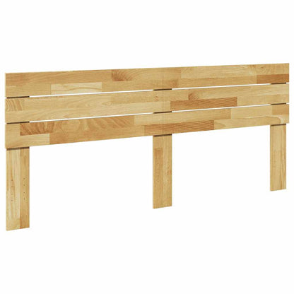 Testiera 180 cm in Legno Massello di Rovere