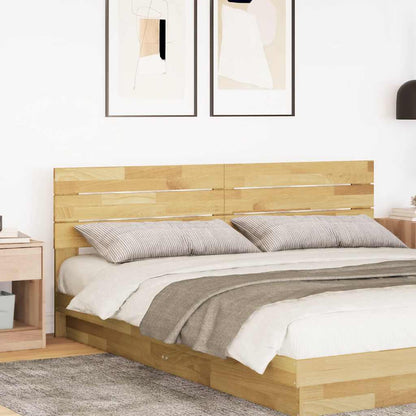 Testiera 180 cm in Legno Massello di Rovere