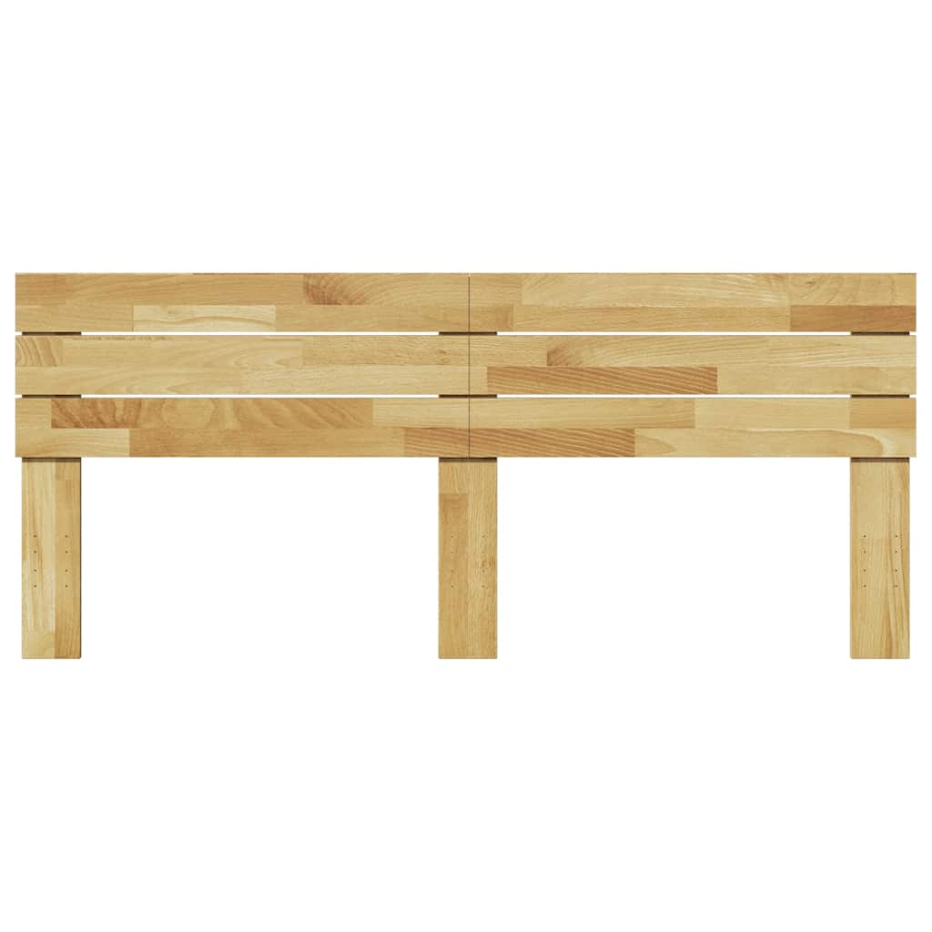Testiera 180 cm in Legno Massello di Rovere