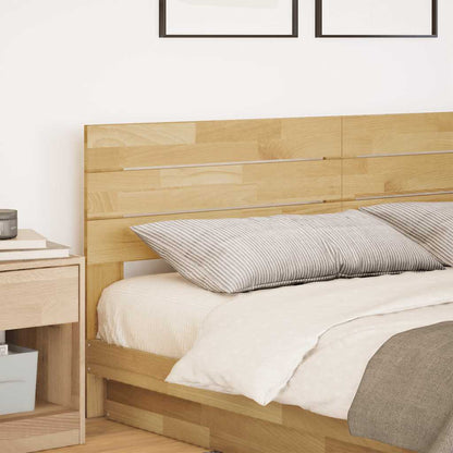 Testiera 200 cm in Legno Massello di Rovere